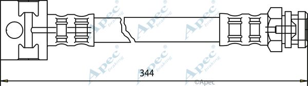 APEC BRAKING Тормозной шланг HOS3201